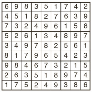 Hard Sudoku 1927