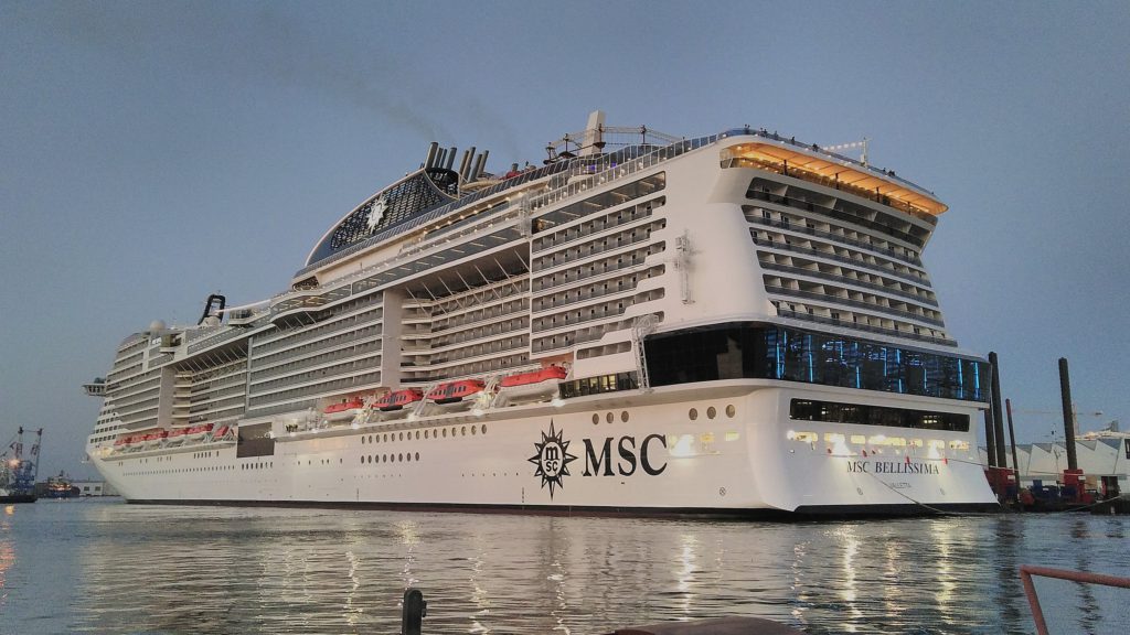 MSC Cruises says passengers arriving in Valencia will be double the number in 2019