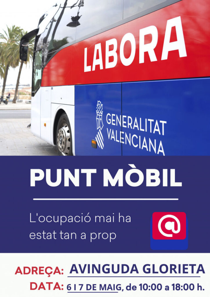 Labora's mobile job centre returns to Teulada and Moraira