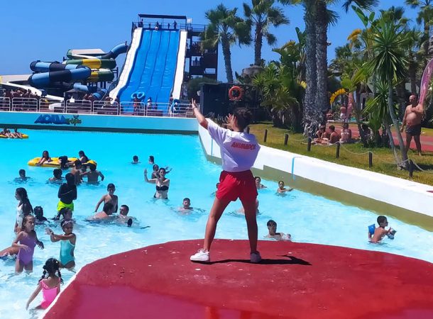 Almuñecar's Aquatropic Water Park offers special discounts for families and groups