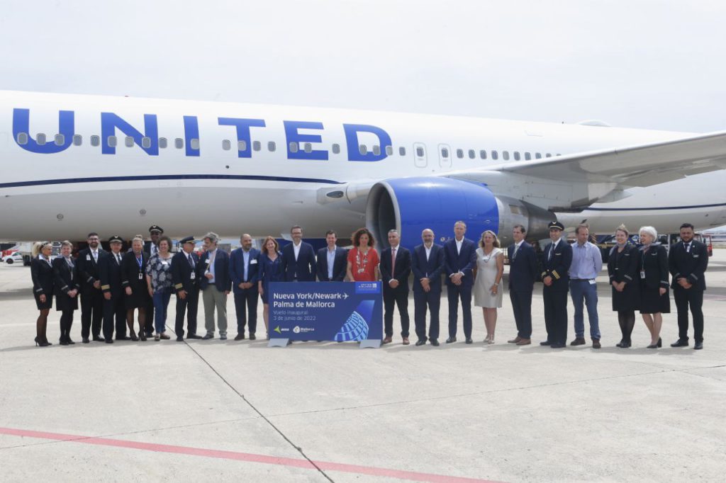 United Airlines provides first direct flights between Mallorca and New York