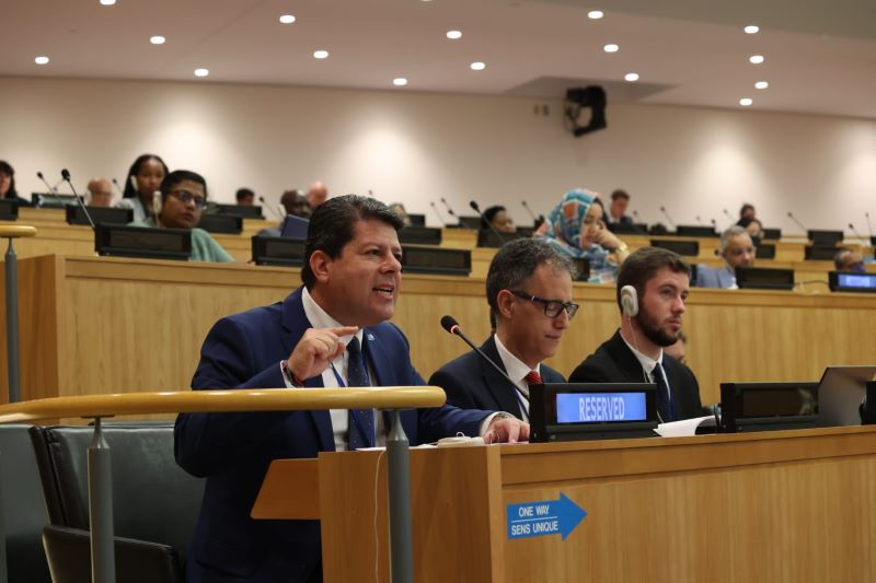 Fabian Picardo addressed the United Nations on June 13