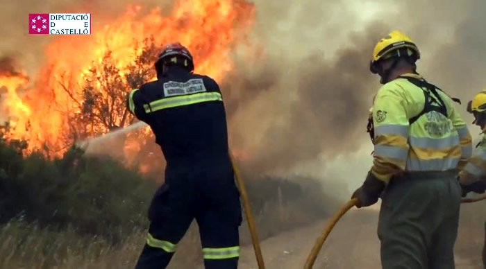 El Ministerio del Interior de España ha emitido una alerta de incendio forestal el fin de semana en Cataluña