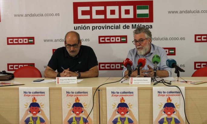 CCOO union warns that it will denounce Malaga construction companies