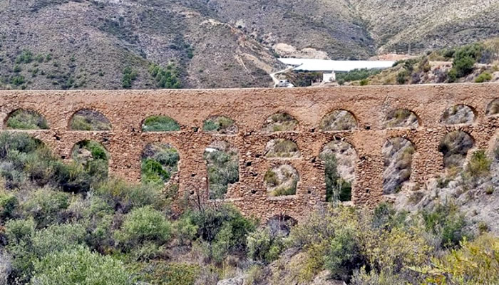Carcauz Aqueduct in Almeria's Felix and Vicar to be protected by Andalucia