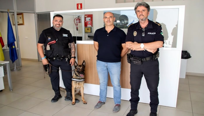 Alhaurin el Grande Local Police force presents its new Canine Unit