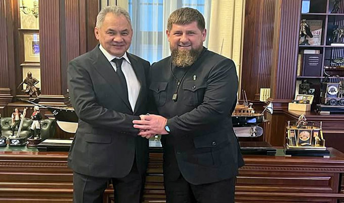 Chechn leader Kadyrov claims Russia will escalate its campaign in Ukraine
