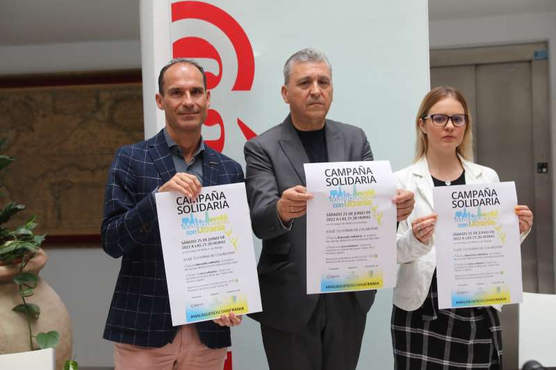 Launch of the Malagueños por Ukraine campaign