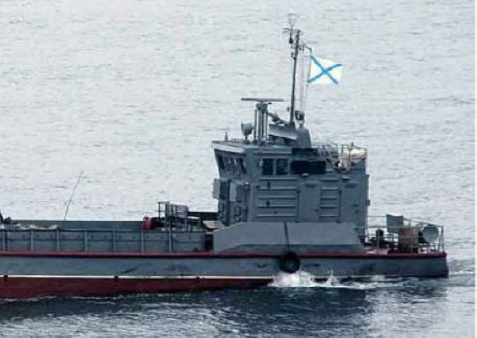 russian assault boat Black Sea