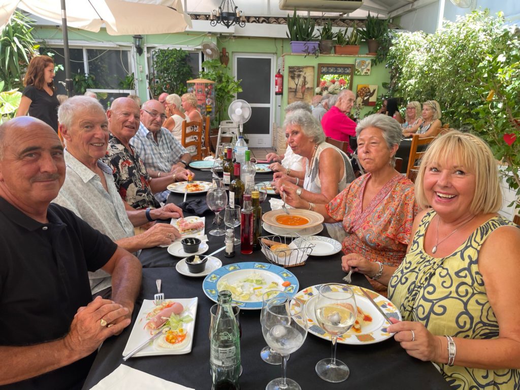 Summer break for the members of the U3A in Torrevieja (Alicante)