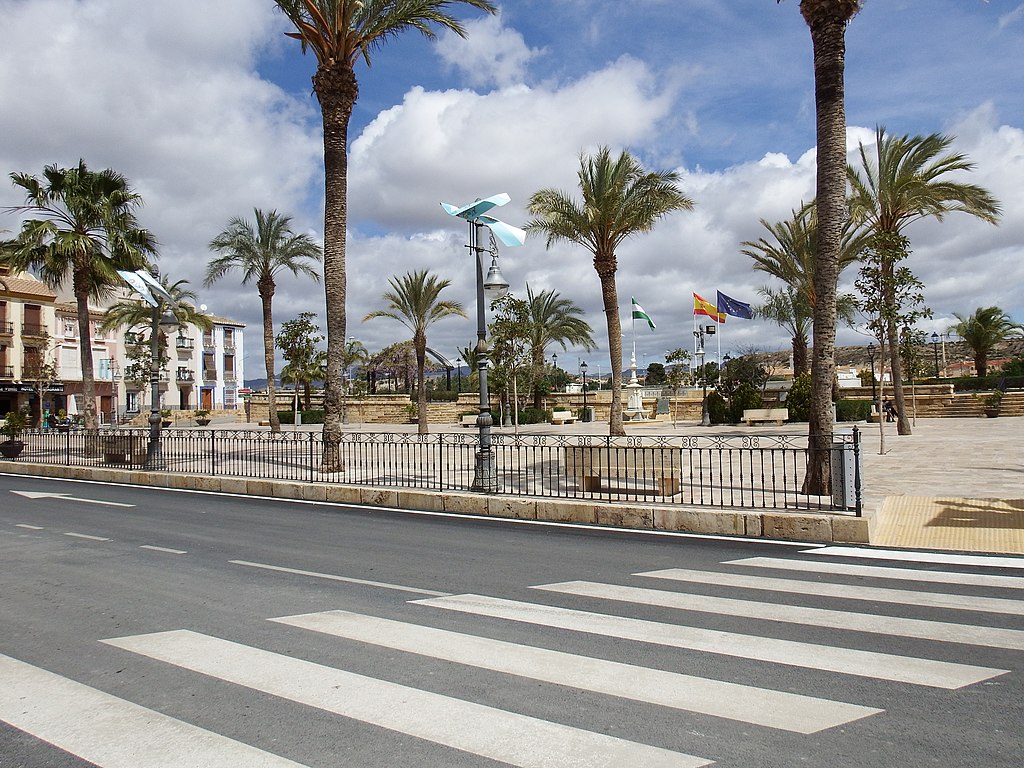 Something afoot in Albox (Almeria) with more pedestrian areas in town centre