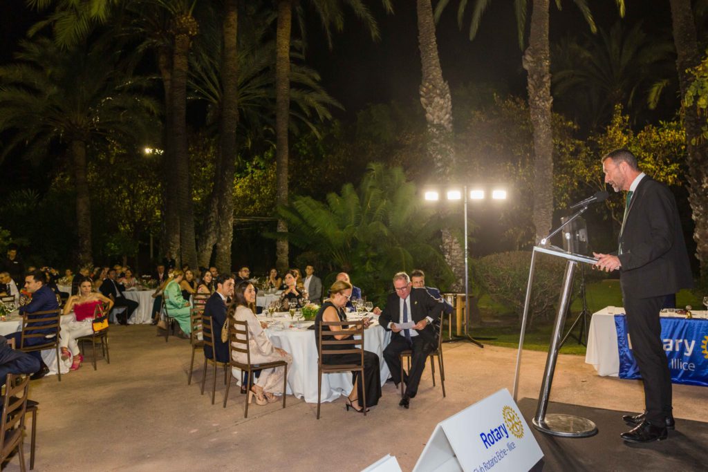 Elche (Alicante) mayor thanks Rotarians for their commitment to the city