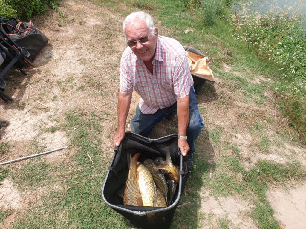 River Jucar (Valencia) carp reluctant to feed for Teulada-Moraira Fishing Club
