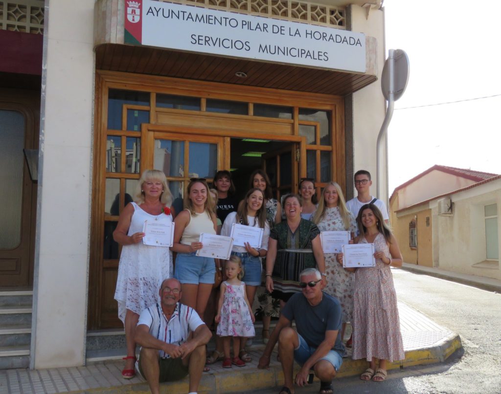 Ukrainian residents complete Spanish course in Pilar de la Horadada (Alicante)