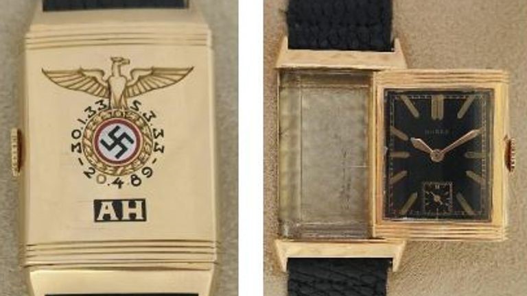 Adolf Hitler's watch auctioned for $1.1 million in sale branded ‘abhorrent’