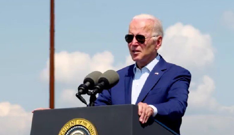 "Our national security is at stake" says US President Biden