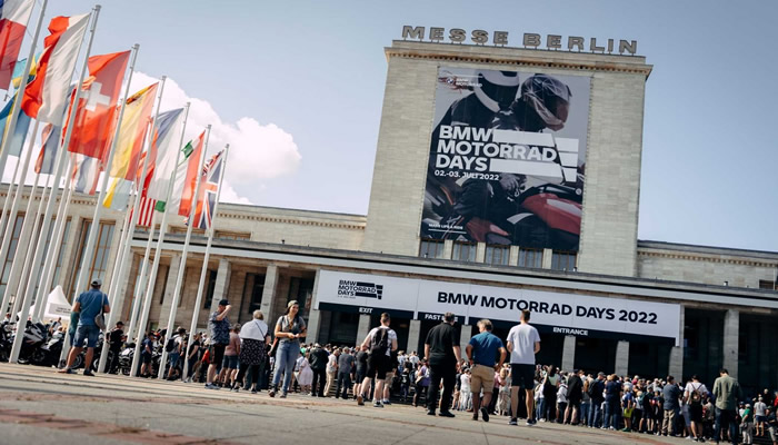 Around 17,000 people visited the 20th edition of the BMW Motorrad in Berlin