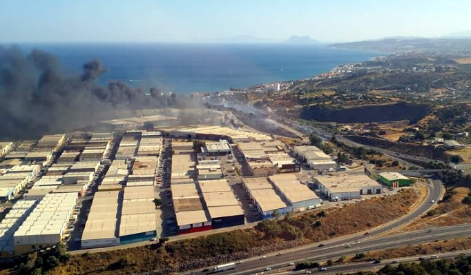 UPDATE: More than 300 evacuated as a result of Estepona municipality fire