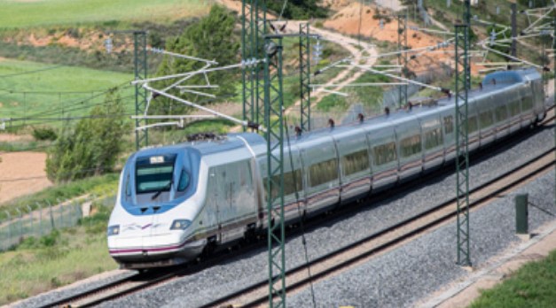 Image of a Renfe train.
