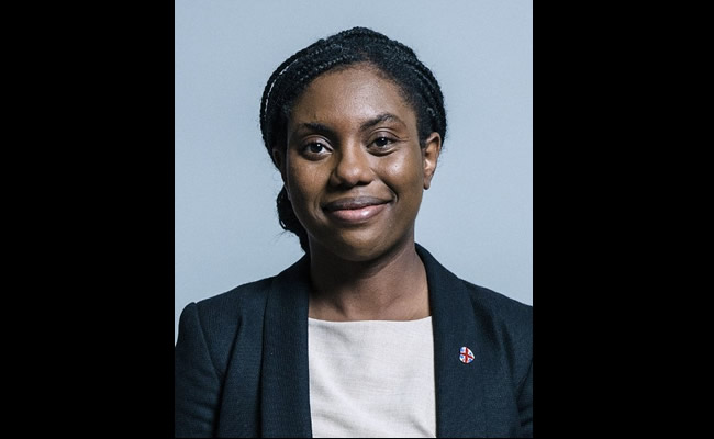 Former Equalities Minister Kemi Badenoch announces she will run for PM