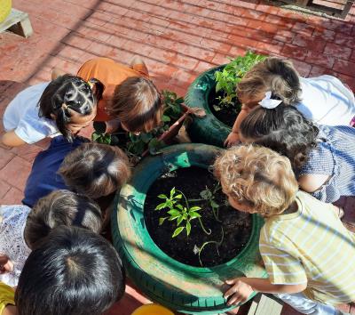 Murcia nursery schools teaching children to take care of the environment
