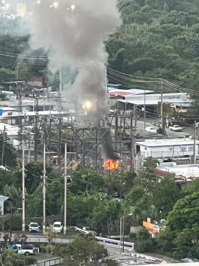 Puerto Rico jayuya explosion power plant