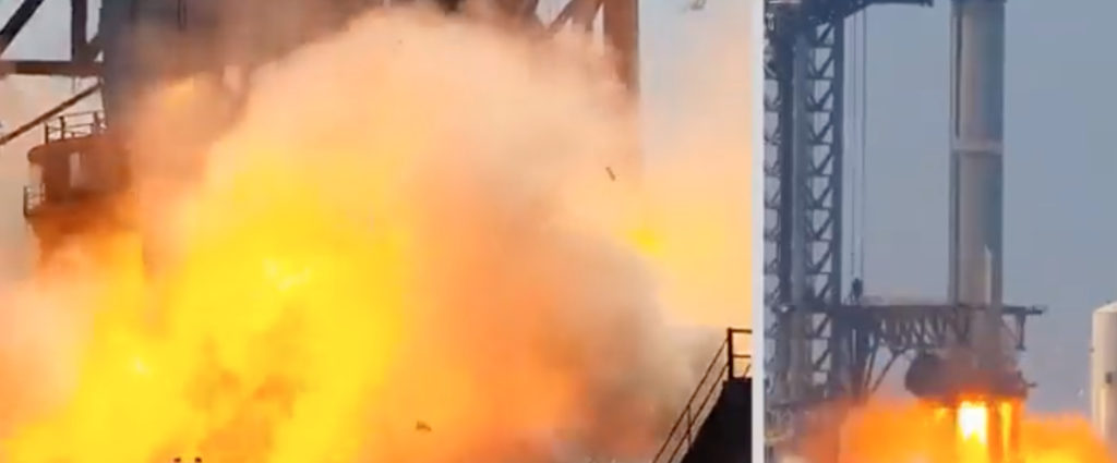 space x rocket Elon musk explosion fire flames