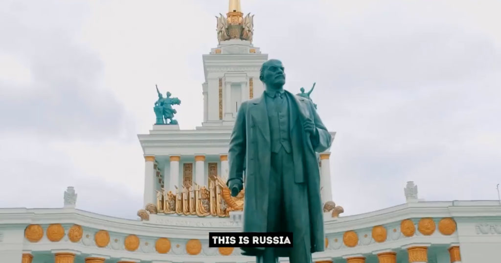 Russia Winter Video Europeans relocate