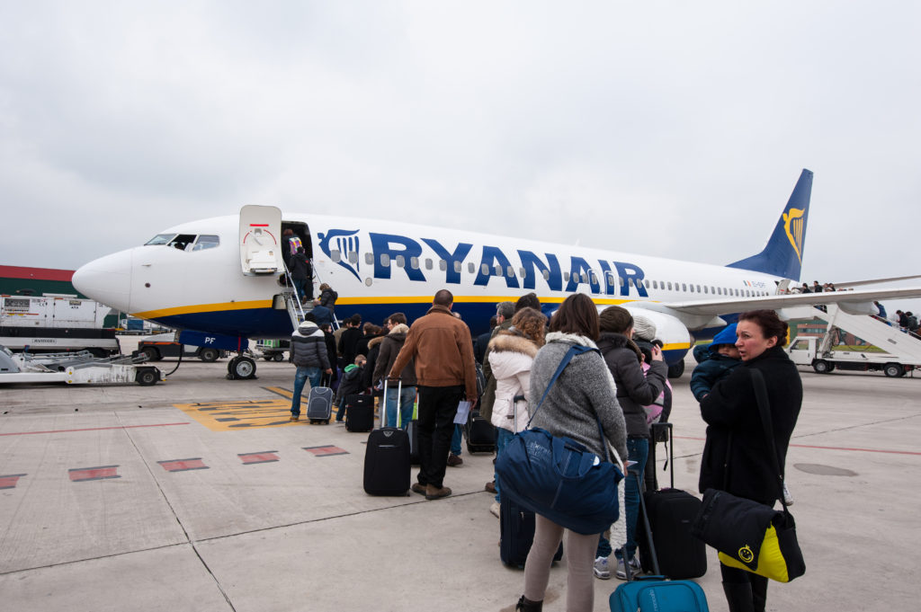 Ryanair blames airports for cancellations and delays during staff strike