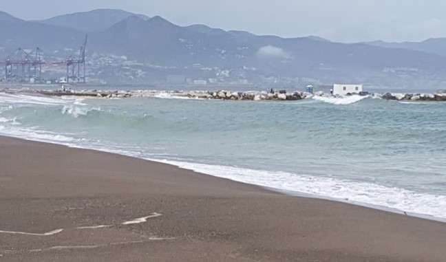 Malaga's Sacaba Beach closed once again due to raw sewage entering the sea