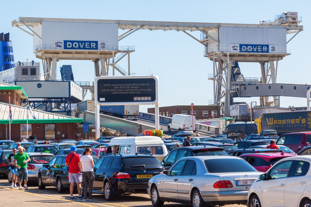 Image of the Port of Dover in Kent.
