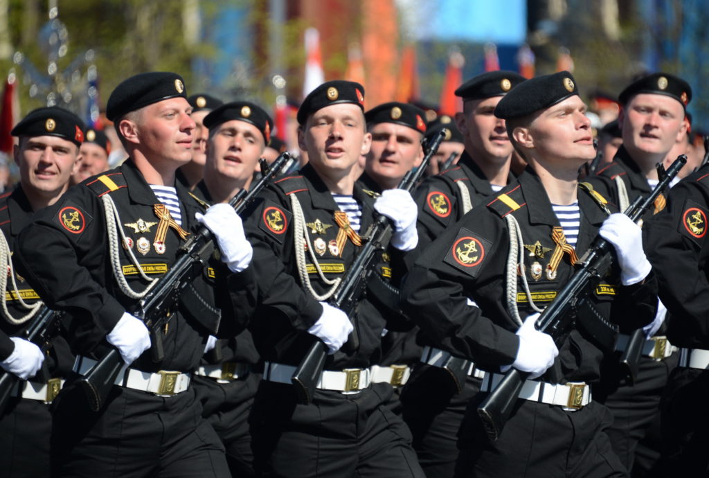 Russia's Baltic Fleet begin live-fire exercises in Kaliningrad involving hundreds of marines
