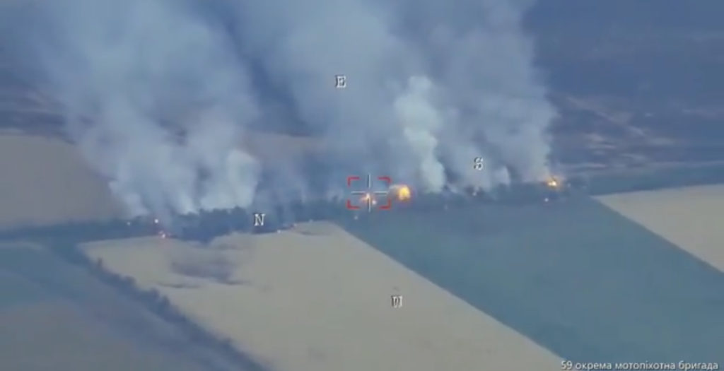 WATCH: Footage of Ukraine’s 59th Motorised Infantry Brigade destroying Russian artillery