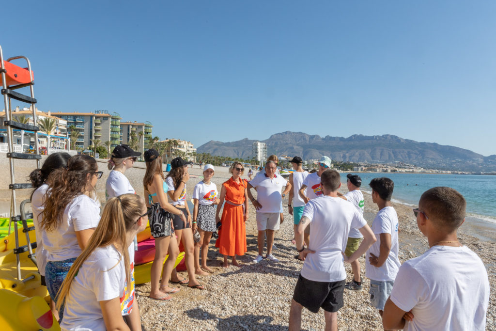 Young people from 20 countries participate in the Lions Costa Blanca Camp