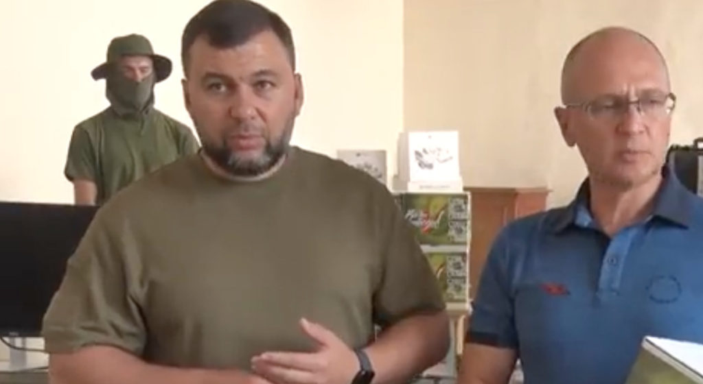 WATCH: Head of Donetsk People's Republic donates 86 UAVs to Russian training centre
