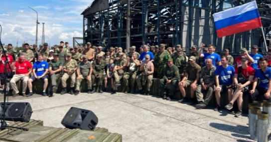 Russia's forces stage rock concert at Azovstal ruins in occupied Mariupol, Ukraine