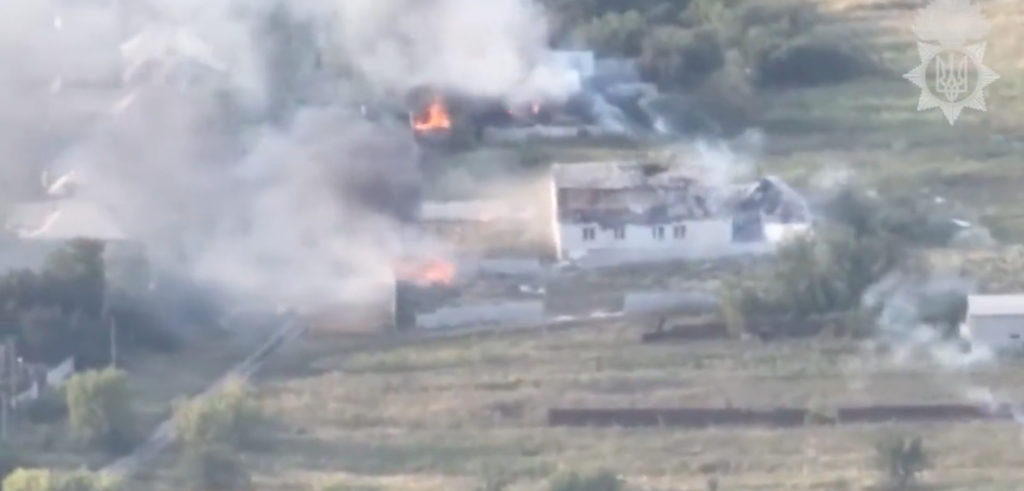 WATCH: Ukraine's artillery unit destroys Russian ammunition depot in Kharkiv region