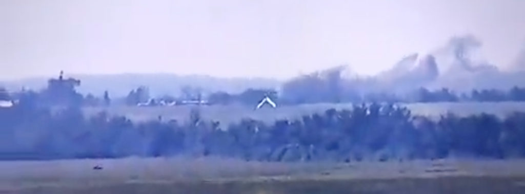 WATCH: Footage of Russian helicopter shot down in eastern Ukraine