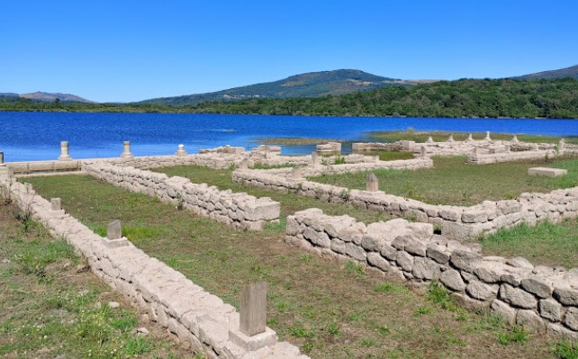 Ghostly 2-000 year-old Roman military camp appears from near-empty reservoir in Spain