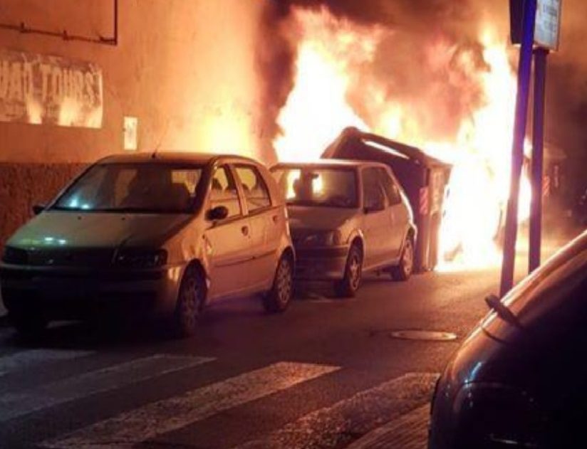 Arsonist arrested in Manacor for setting fire to public recycling bins