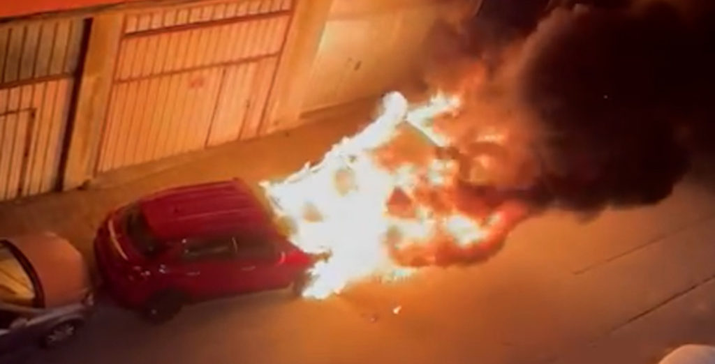Two arsonists arrested for the burning of over 50 cars in Spain's Cantabria