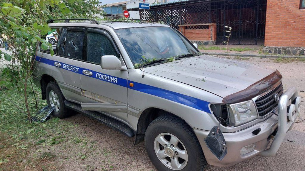 Deputy police chief Alexander Kolesnikov dies following bomb blast in Russian-controlled Berdiansk