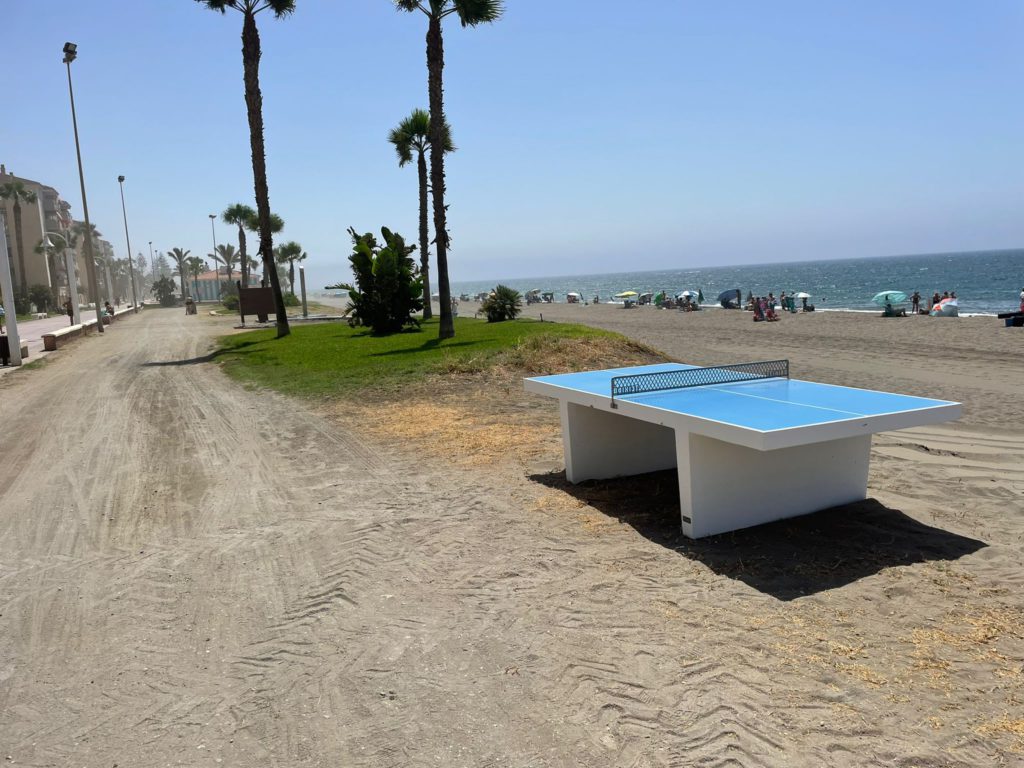 Rincon de la Victoria beaches get new sports equipment and other improvements