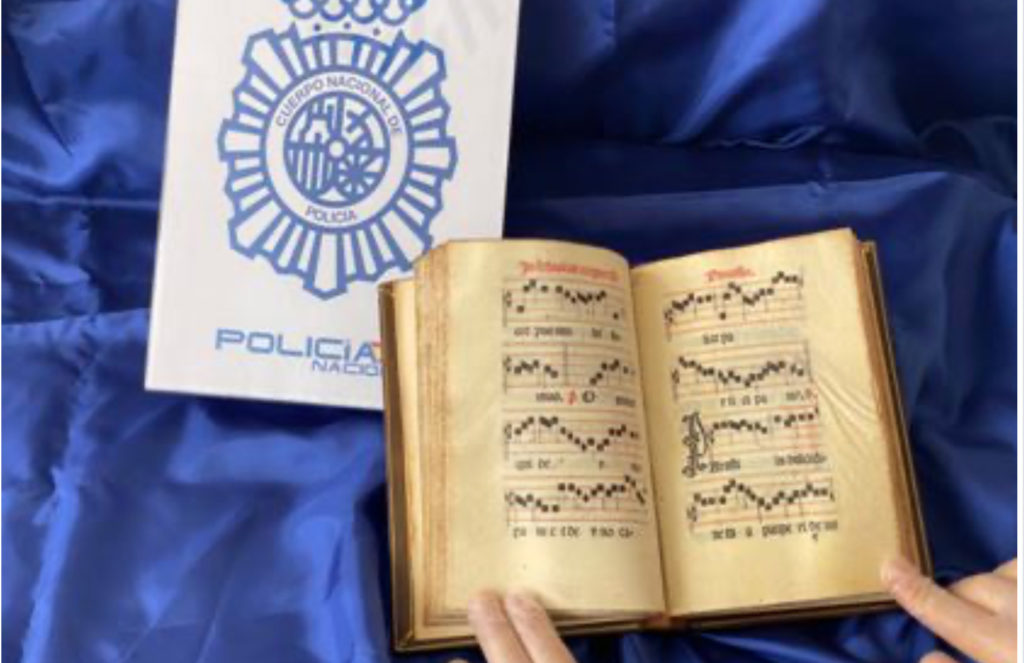 spain madrid police catholic book
