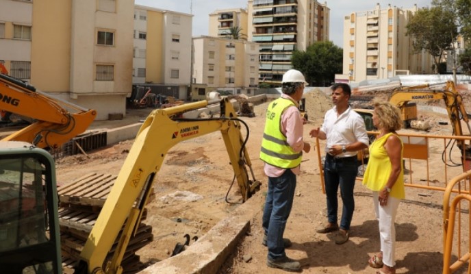Construction of Marbella's Calle Doha car park enters a new phase