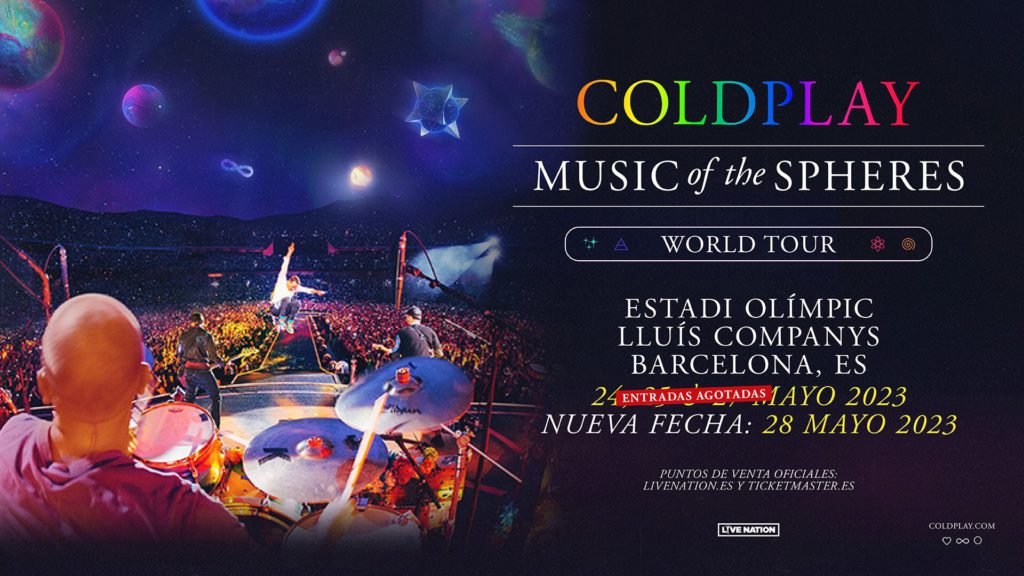 Coldplay announces extra concert in Spain for World Tour due to popular demand