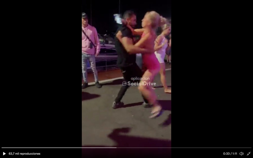 WATCH: Shocking fight between female tourists and bouncers at Marbella club