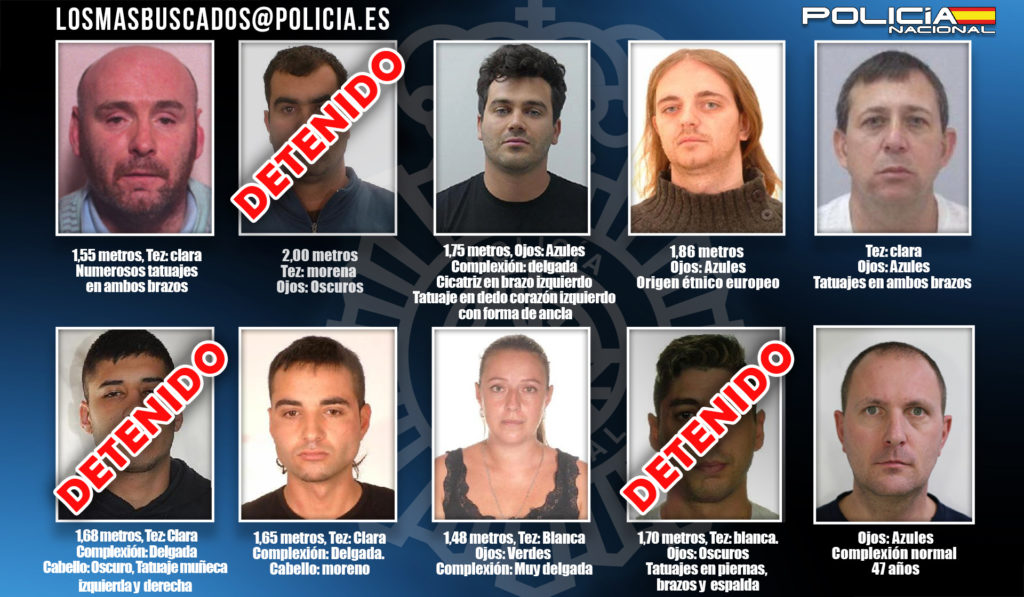 WATCH: Spanish Police arrest one of the top 10 wanted fugitives in Spain