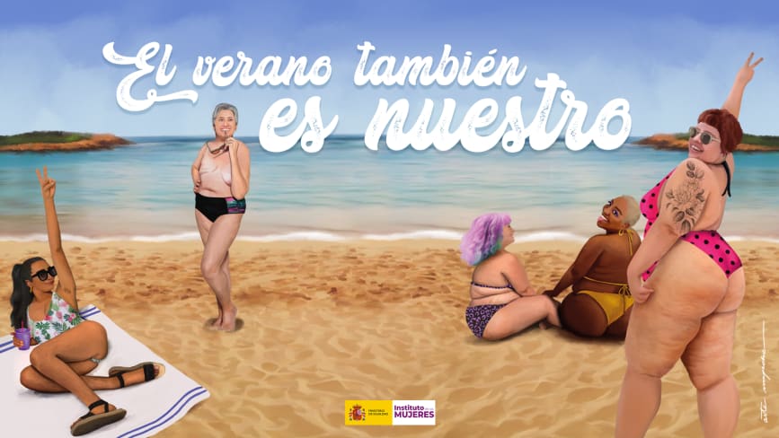 Sian Green-Lord, la modelo británica involucrada en la campaña de positividad corporal de España, ha criticado el trato de España  