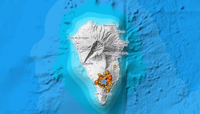 New seismic swarm of tremors detected in vicinity of La Palma's Cumbre Vieja volcano